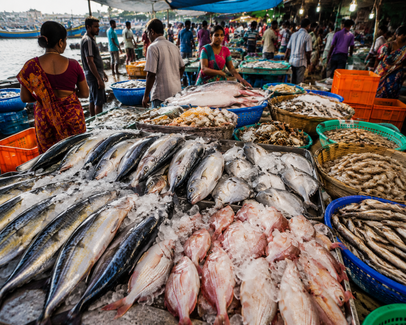 Harnai Fish Market