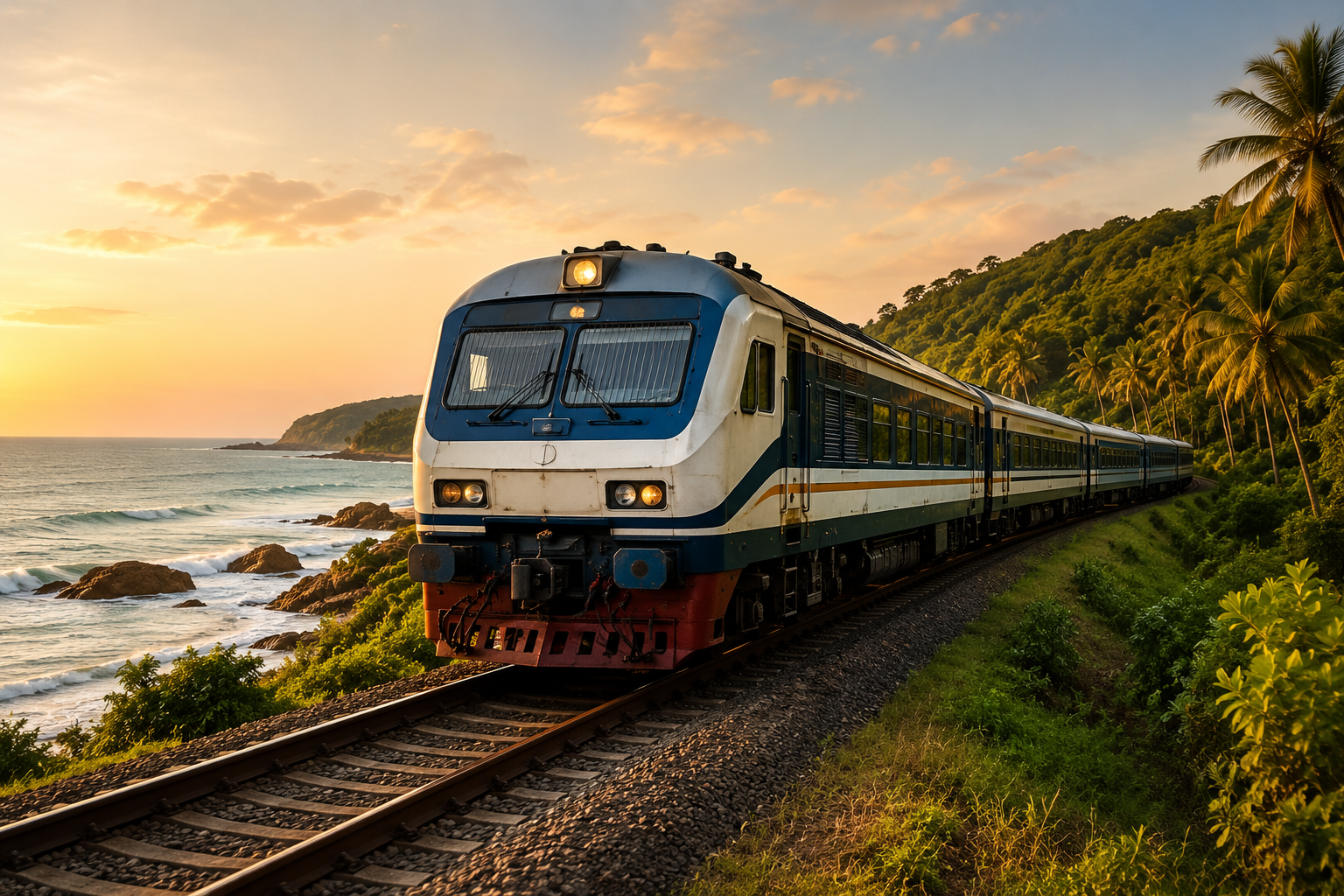 Travel by train